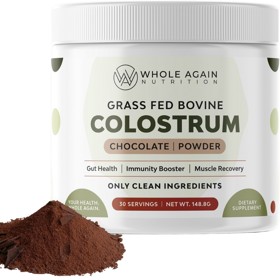 Organic Cacao Grass Fed Bovine Colostrum - Chocolate