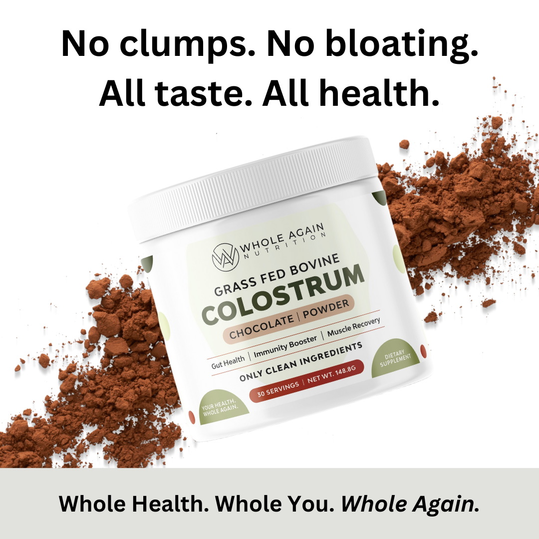 Organic Cacao Grass Fed Bovine Colostrum - Chocolate